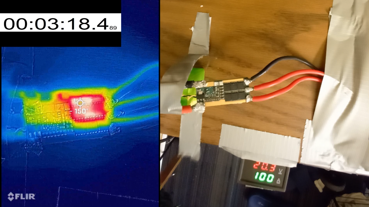 FORTIS 100A 2-8s ESC